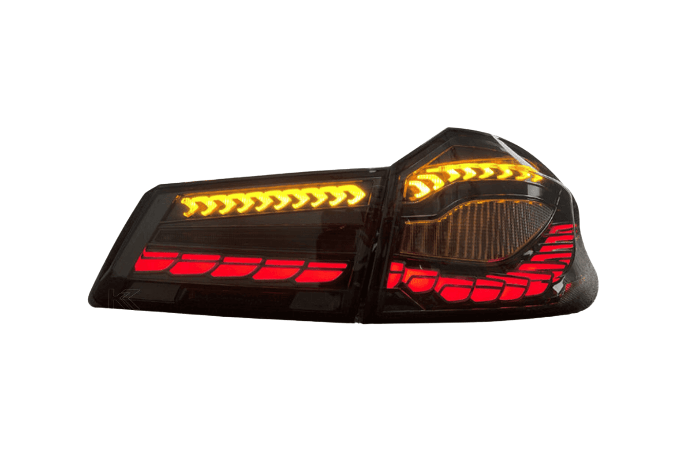 BMW 5-Series G30 G38 M5 Dragon Scale OLED Style Tail Lights (2016-2020)