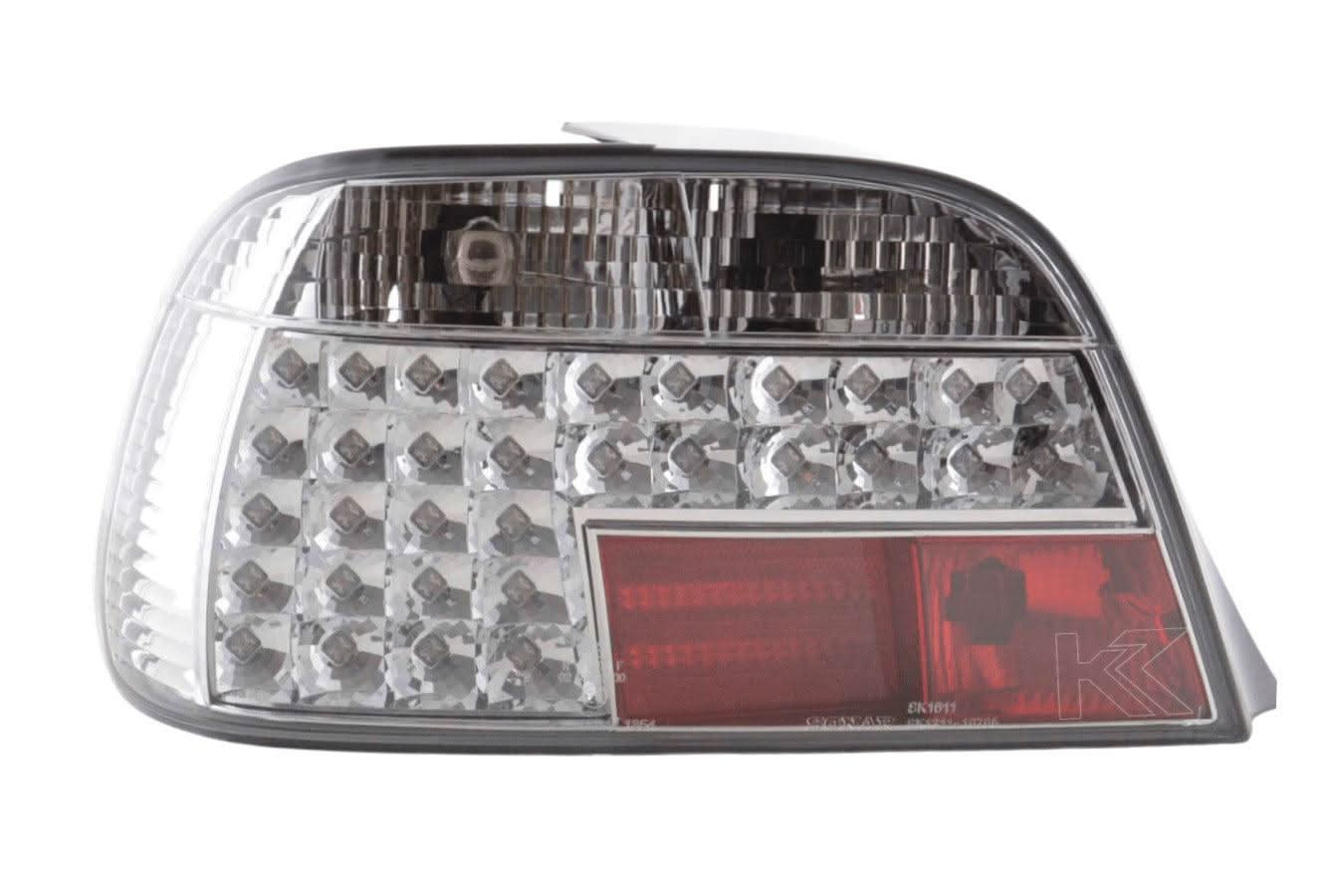 BMW 7-series E38 Chrome Clear LED Taillights Set (1995-2002)