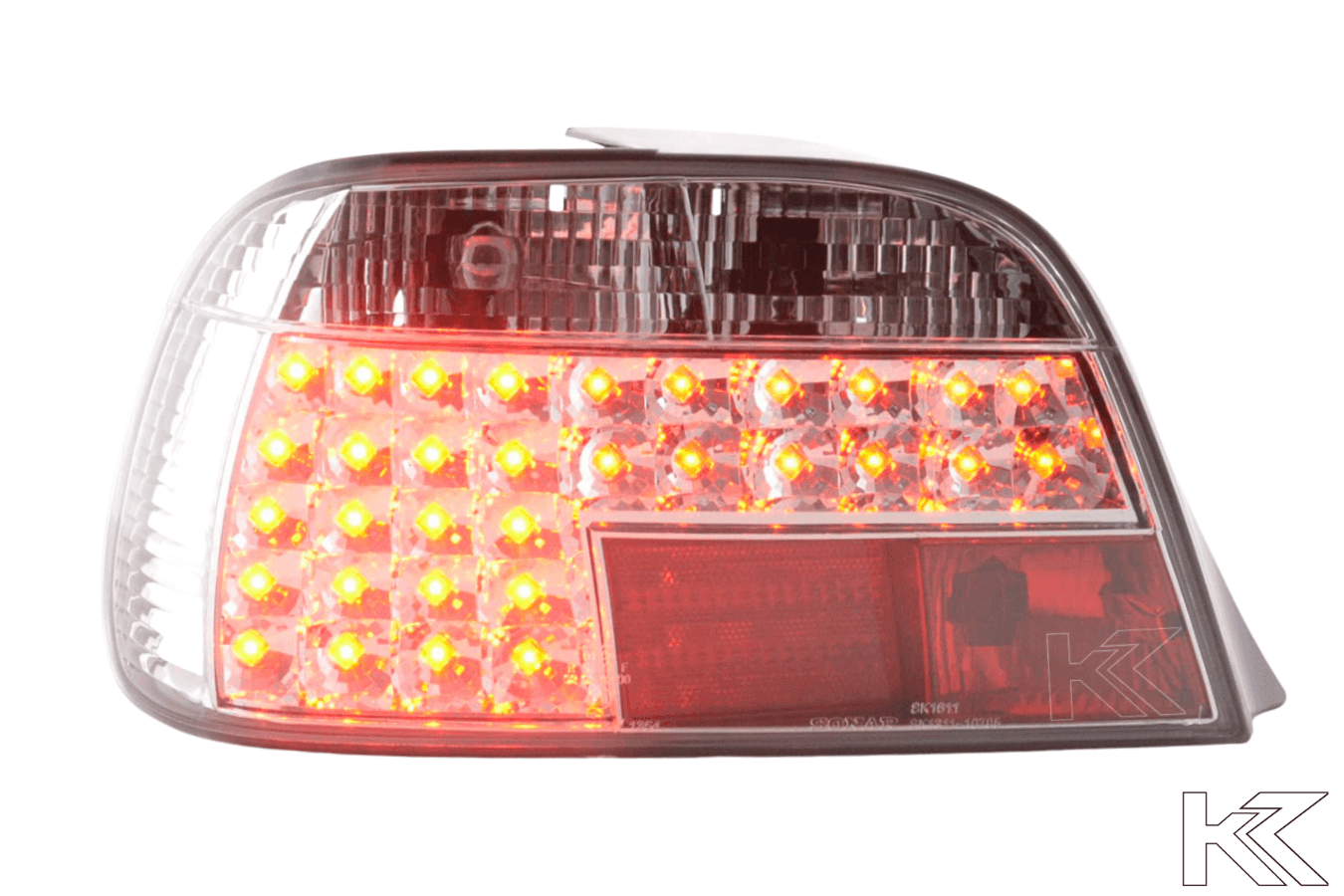 BMW 7-series E38 Chrome Clear LED Taillights Set (1995-2002)
