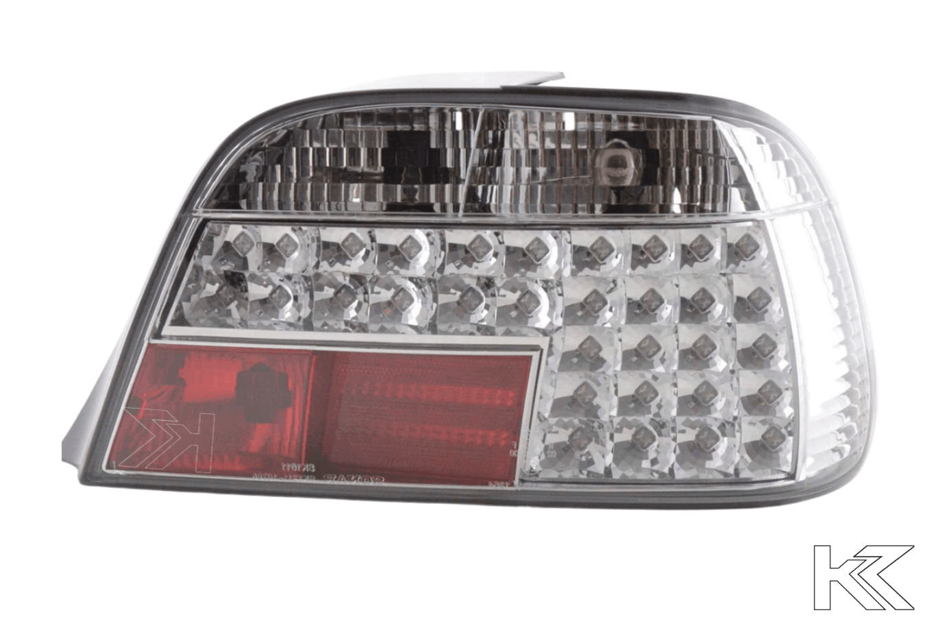BMW 7-series E38 Chrome Clear LED Taillights Set (1995-2002)