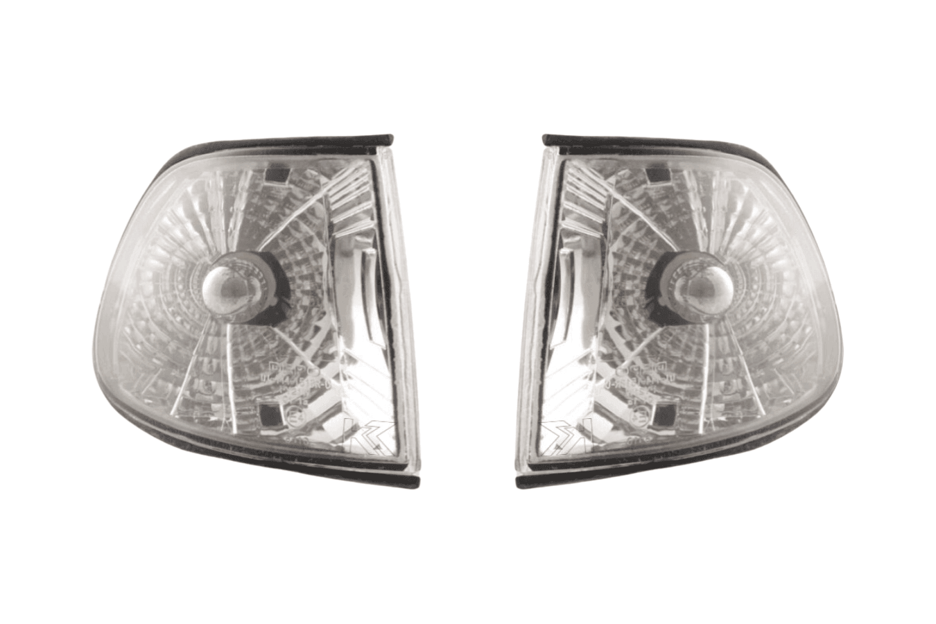 BMW 7-Series E38 Clear Chrome Front Corner Lights 1994-1998