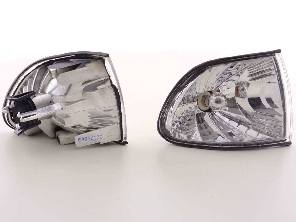 BMW 7-Series E38 Clear Chrome Front Corner Lights 1994-1998