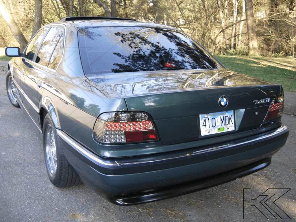 BMW 7-Series E38 Clear Smoked LED Tail Lights (1994-1998)