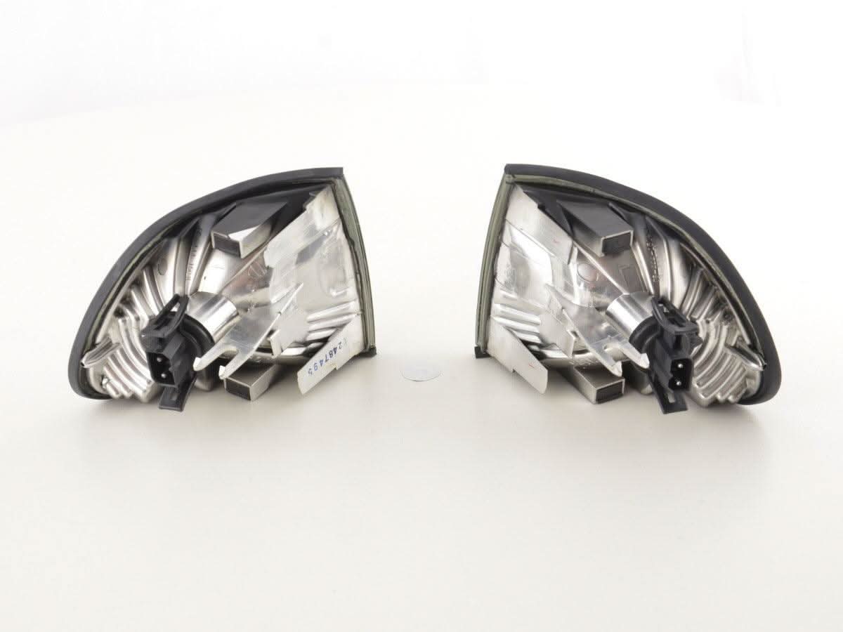 BMW 7-Series E38 Old School Smoked Corner Lights (1995-1999)