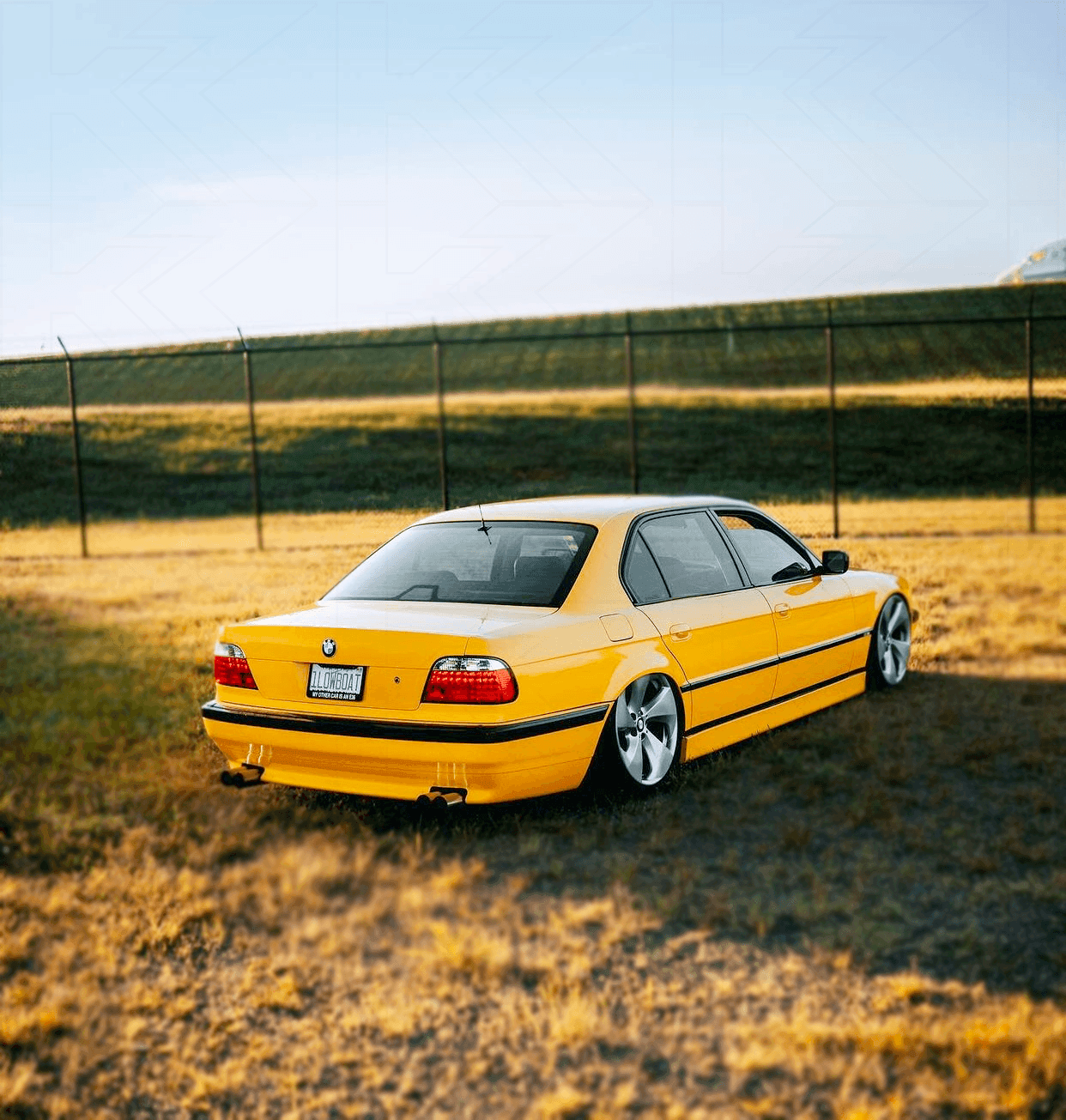 BMW 7-series E38 Red LED Taillights Set (1995)