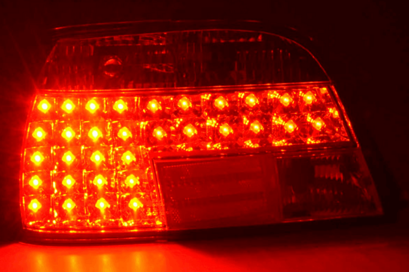 BMW 7-series E38 Red LED Taillights Set (1995)
