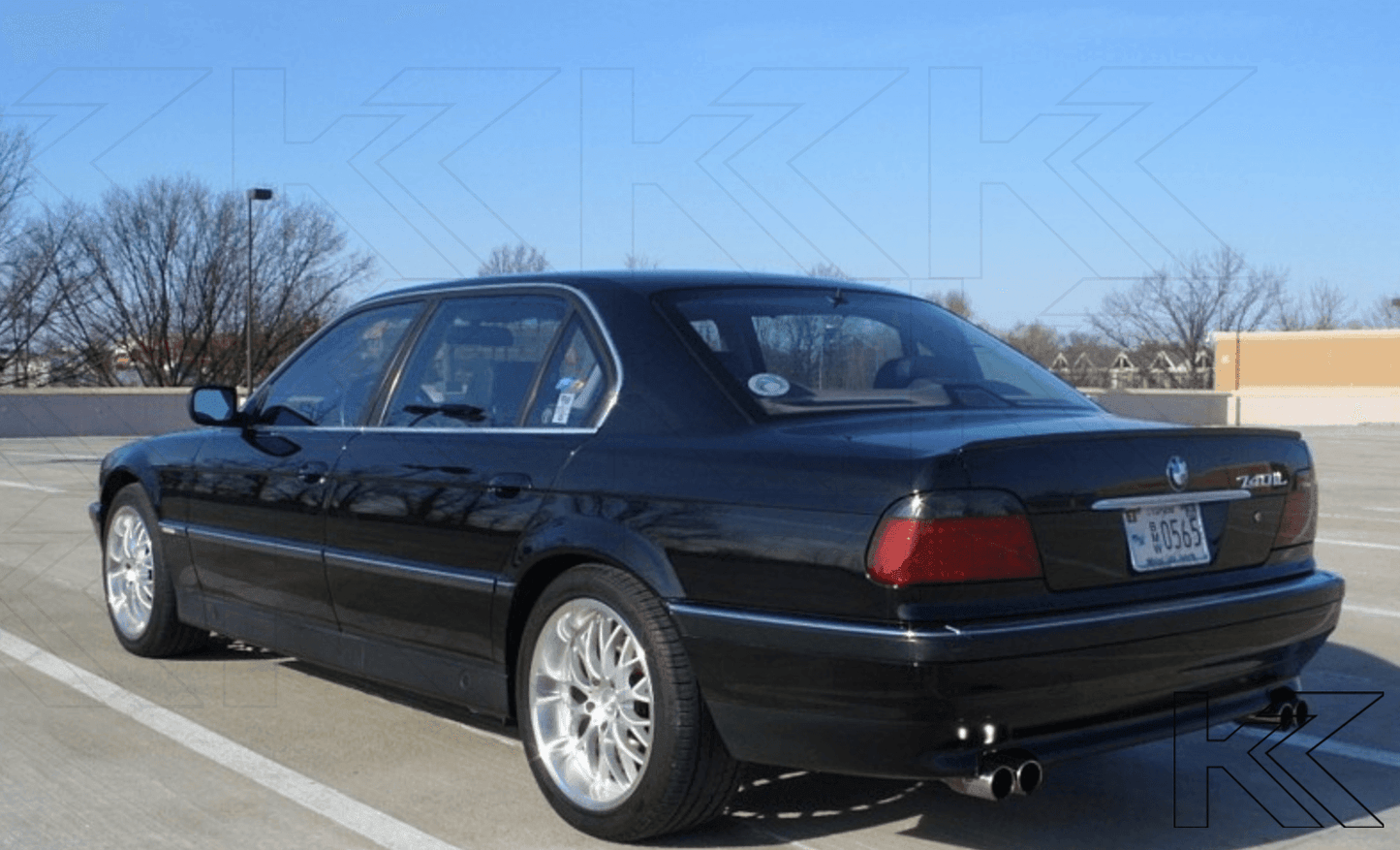 BMW 7-series E38 Red LED Taillights Set (1995)