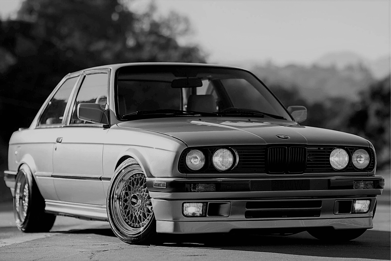 BMW E30 Series 3 IS Style Front Lip (1984 - 1991)