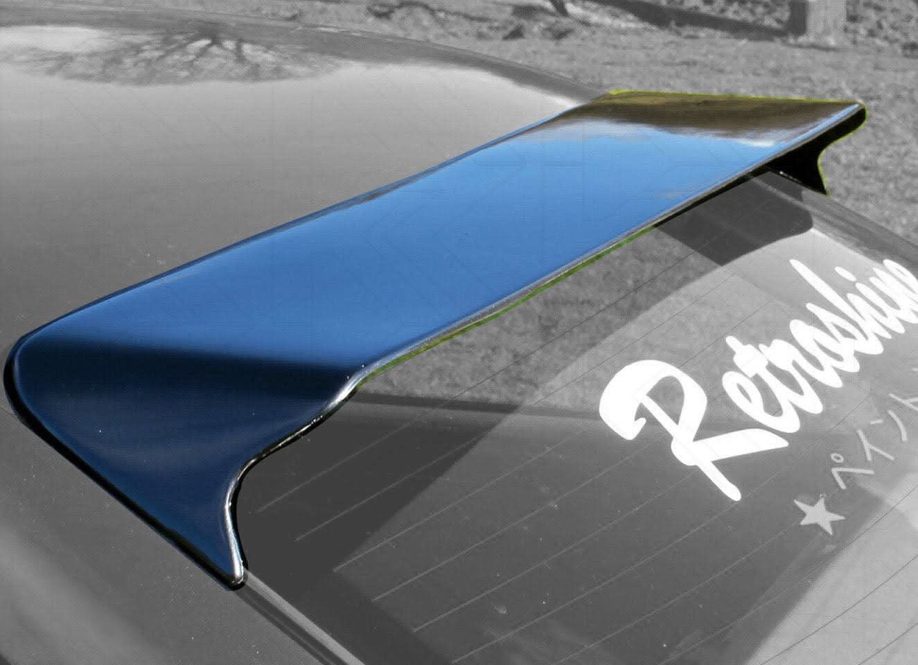 BMW E36 Coupe Series 3 Black HM Roof Spoiler (1990 - 2000)