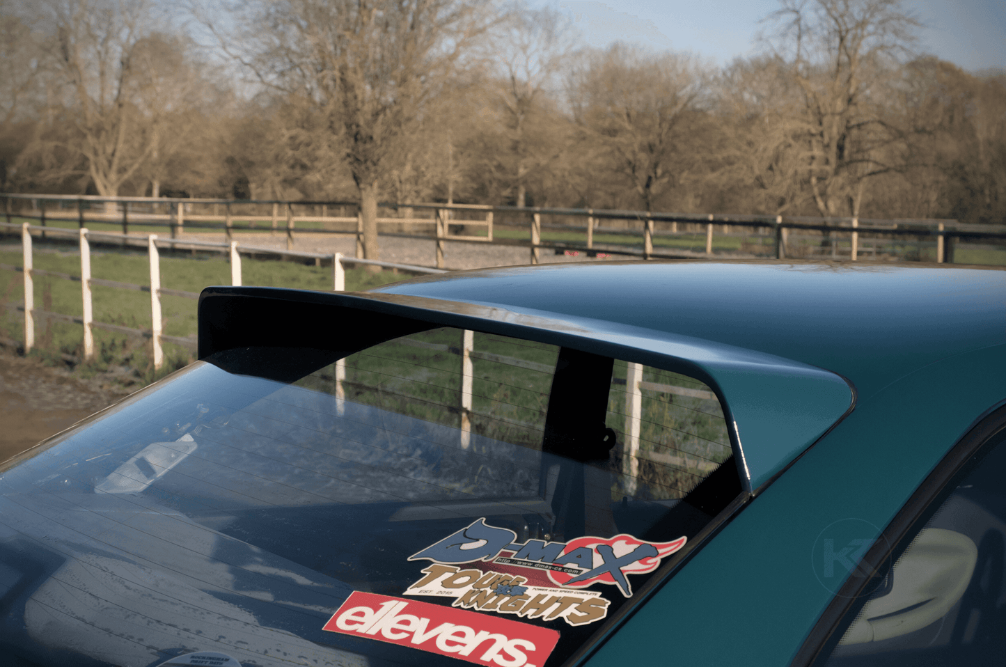 BMW E36 Coupe Series 3 Black HM Roof Spoiler V2 (1990 - 2000)