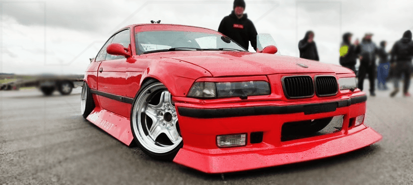 BMW E36 JDM Style Front Lip V2 (1992 - 1999)