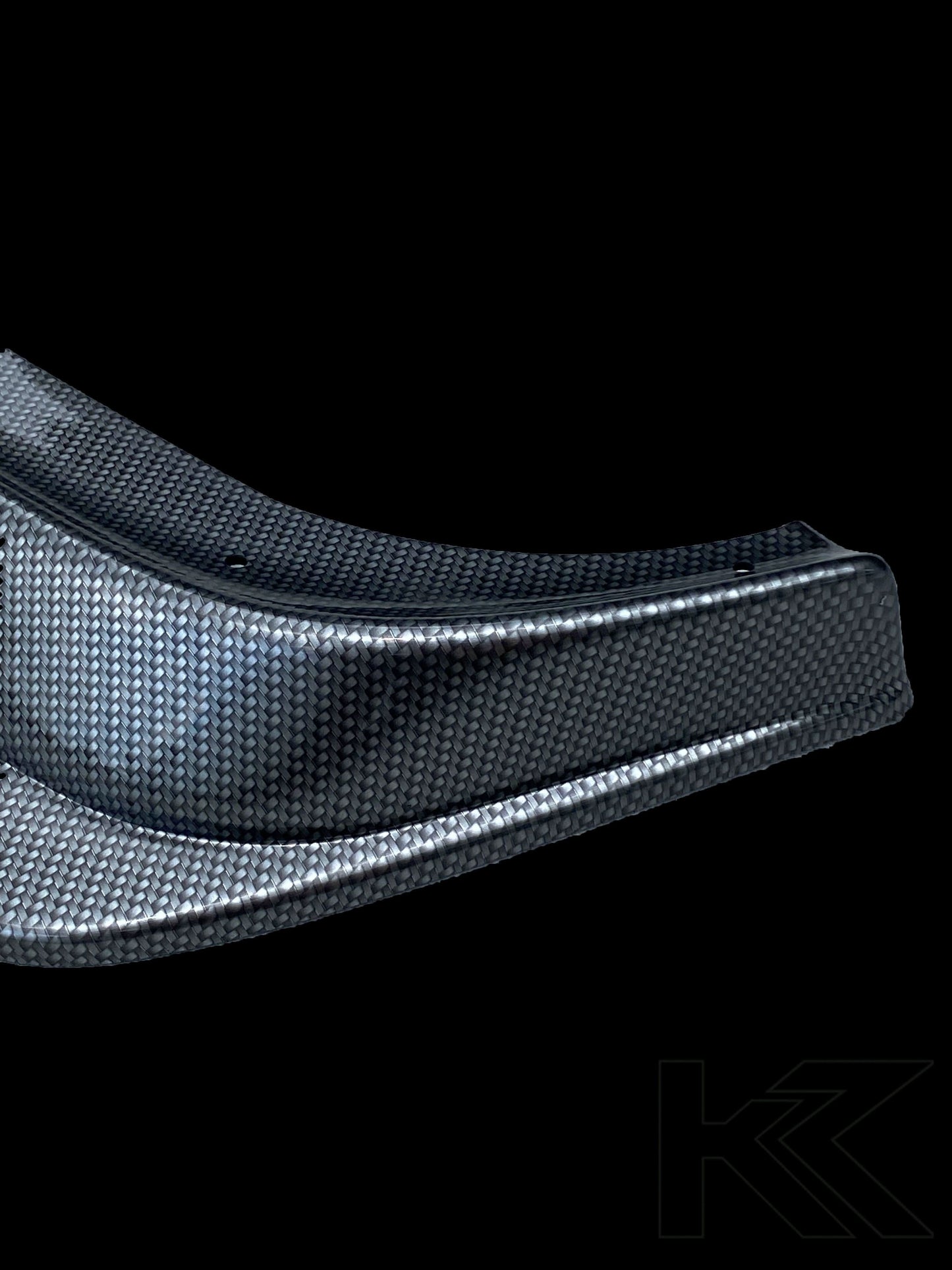 BMW E36 Rieger Front Lip Carbon Style - Non M (1990-1990)