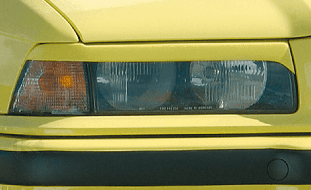 BMW E36 Rieger Headlight Eyebrows - Sedan, Compact, Wagon (1990-1999)