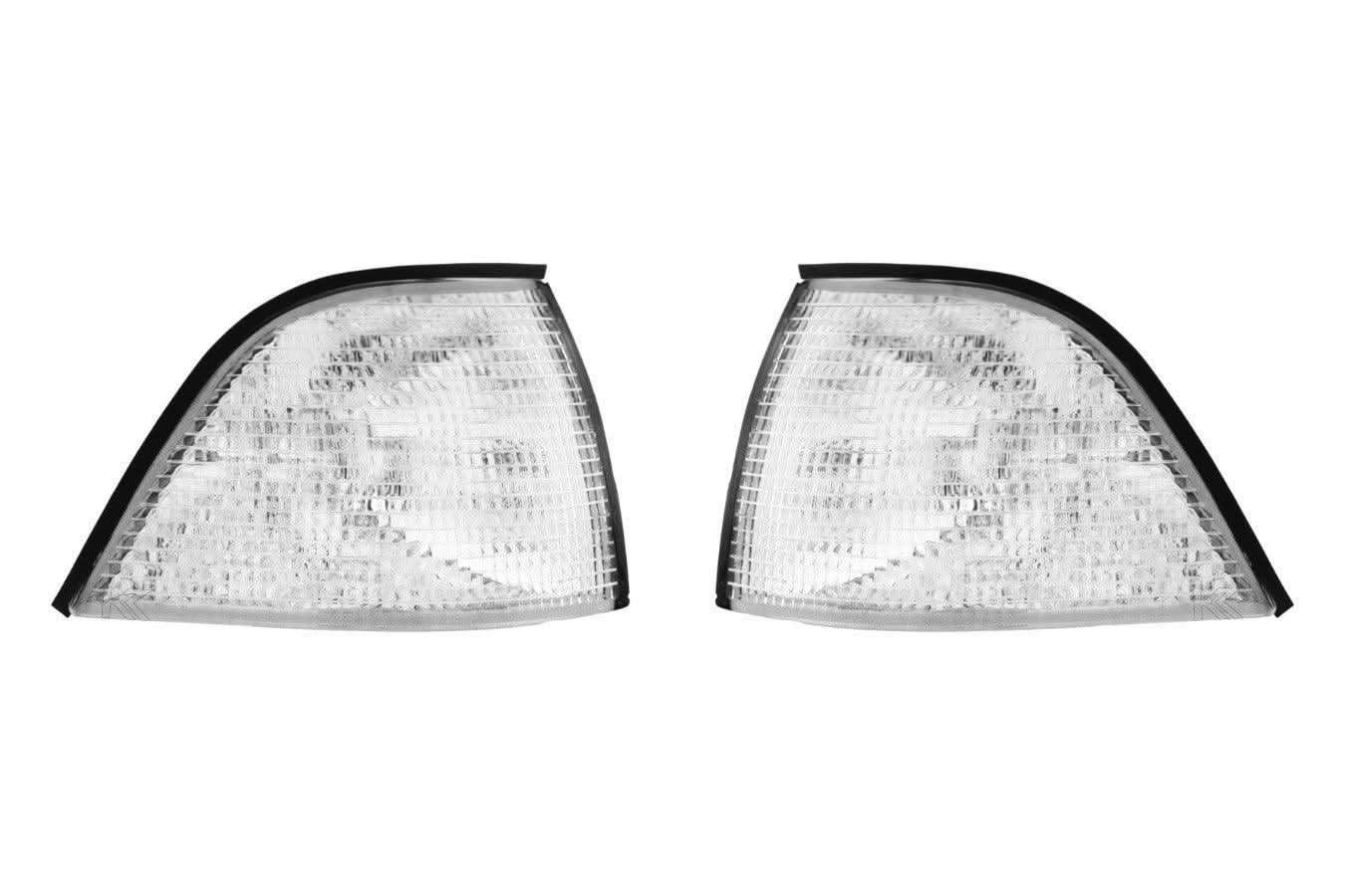 BMW E36 Series 3 Clear OEM Style Corner/Signal Lights (1992 - 1999)