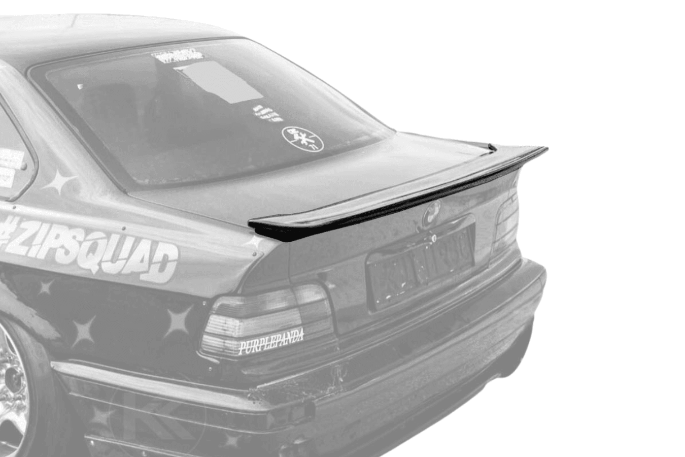 BMW E36 Series 3 Drag Wing Style Trunk Spoiler (1992 - 1999)