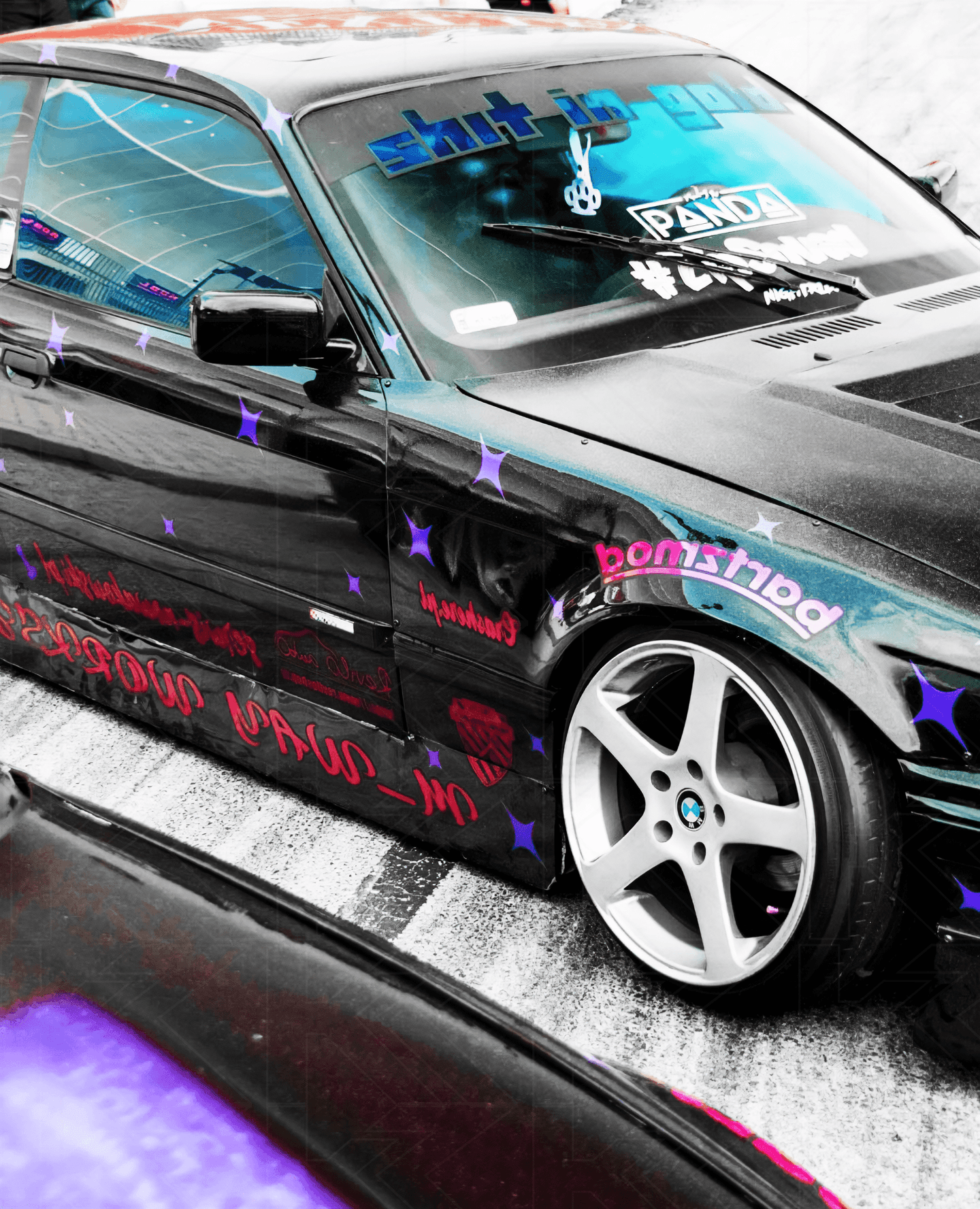 BMW E36 Series 3 Drag Wing Style Trunk Spoiler (1992 - 1999)