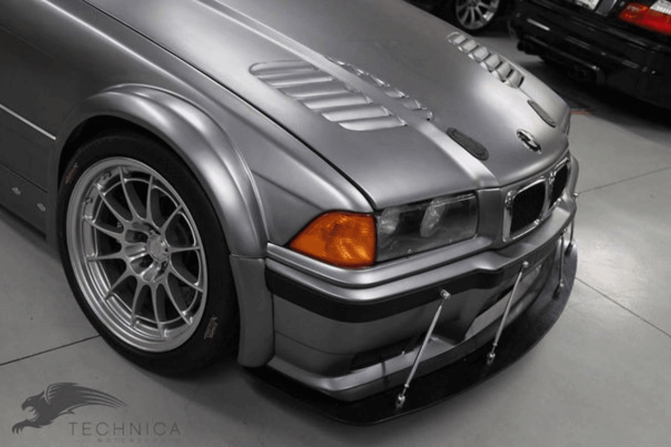 BMW E36 Series 3 GTR Inspired Front Hood Gills (1990 - 1999)
