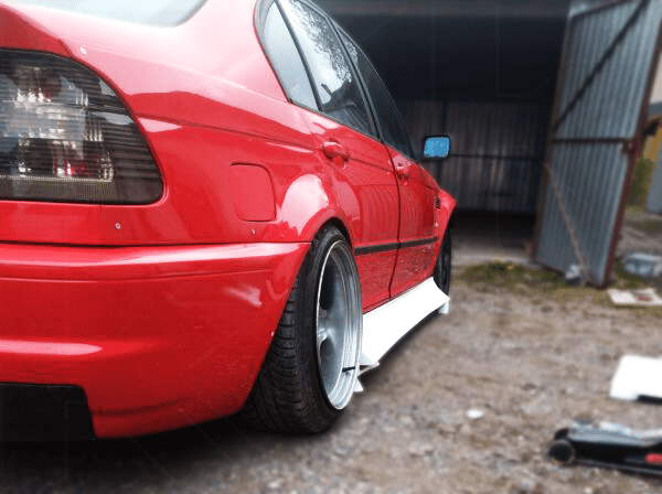 BMW E36 Series 3 JDM Style Side Skirt (1992 - 1999)