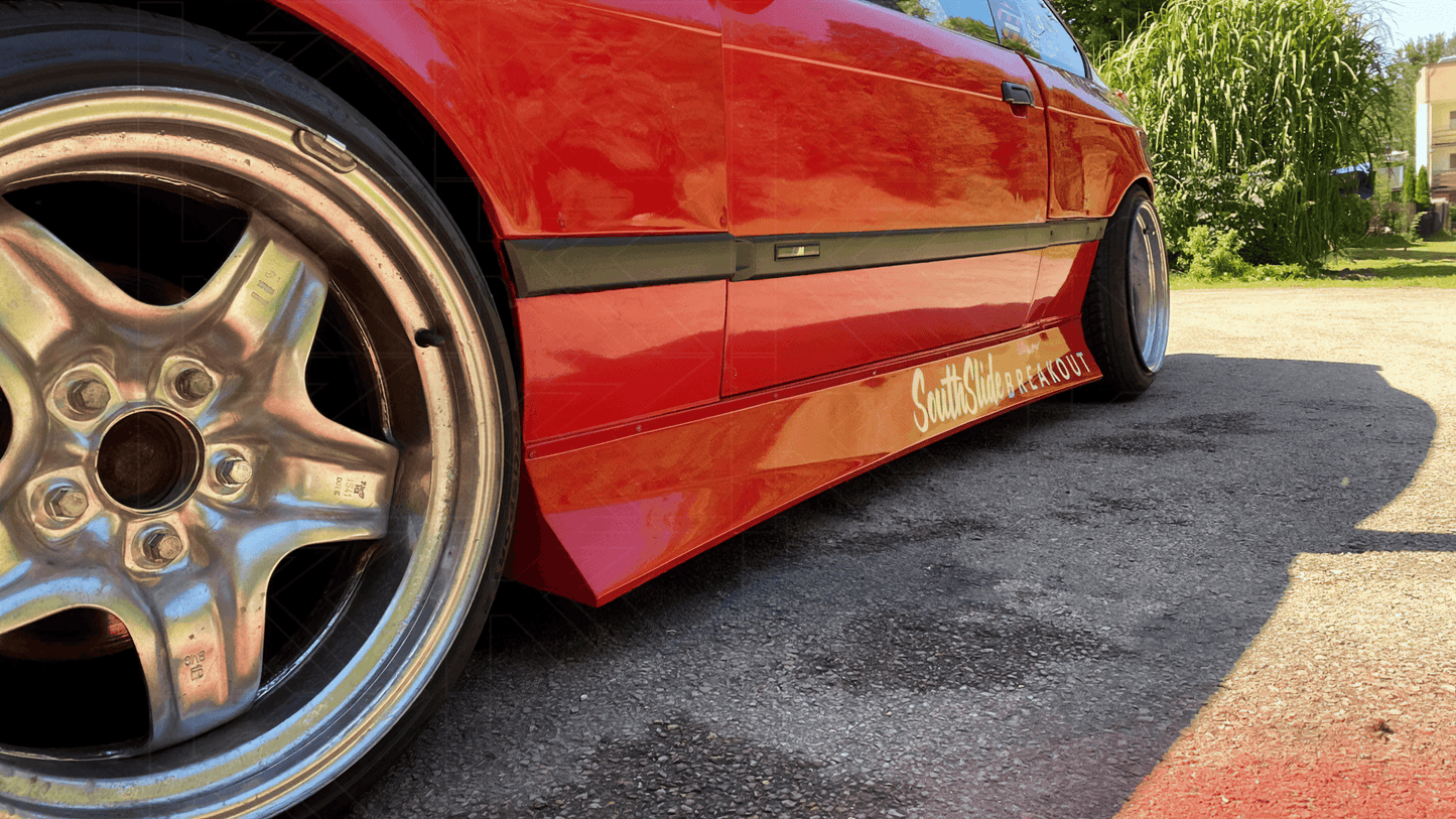 BMW E36 Series 3 JDM Style Side Skirt (1992 - 1999)