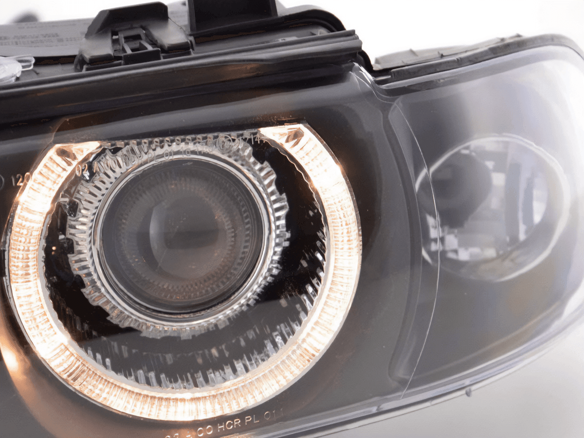 BMW E39 5-Series Xenon Angel Eye Rings Headlights (1995-2000)