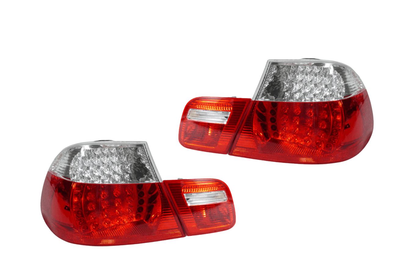 BMW E46 2D Depo LED Tail Lights - 4 Pieces (1999-2003)