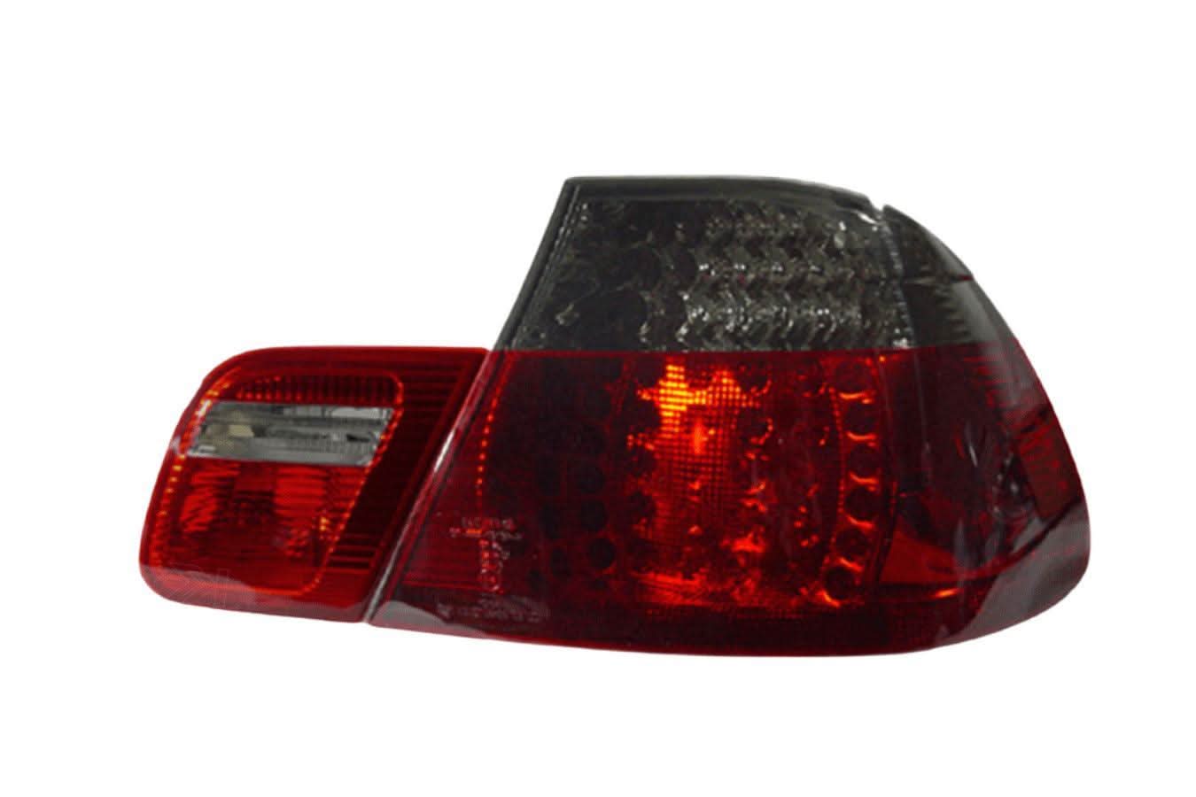 BMW E46 2D Depo LED Tail Lights - 4 Pieces (1999-2003)