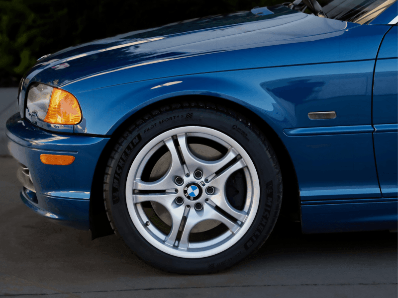 BMW E46 2D/Cabrio & 99-01 BMW 4D/5D Crystal Clear or Smoke Side Marker Lights(1999-2003)