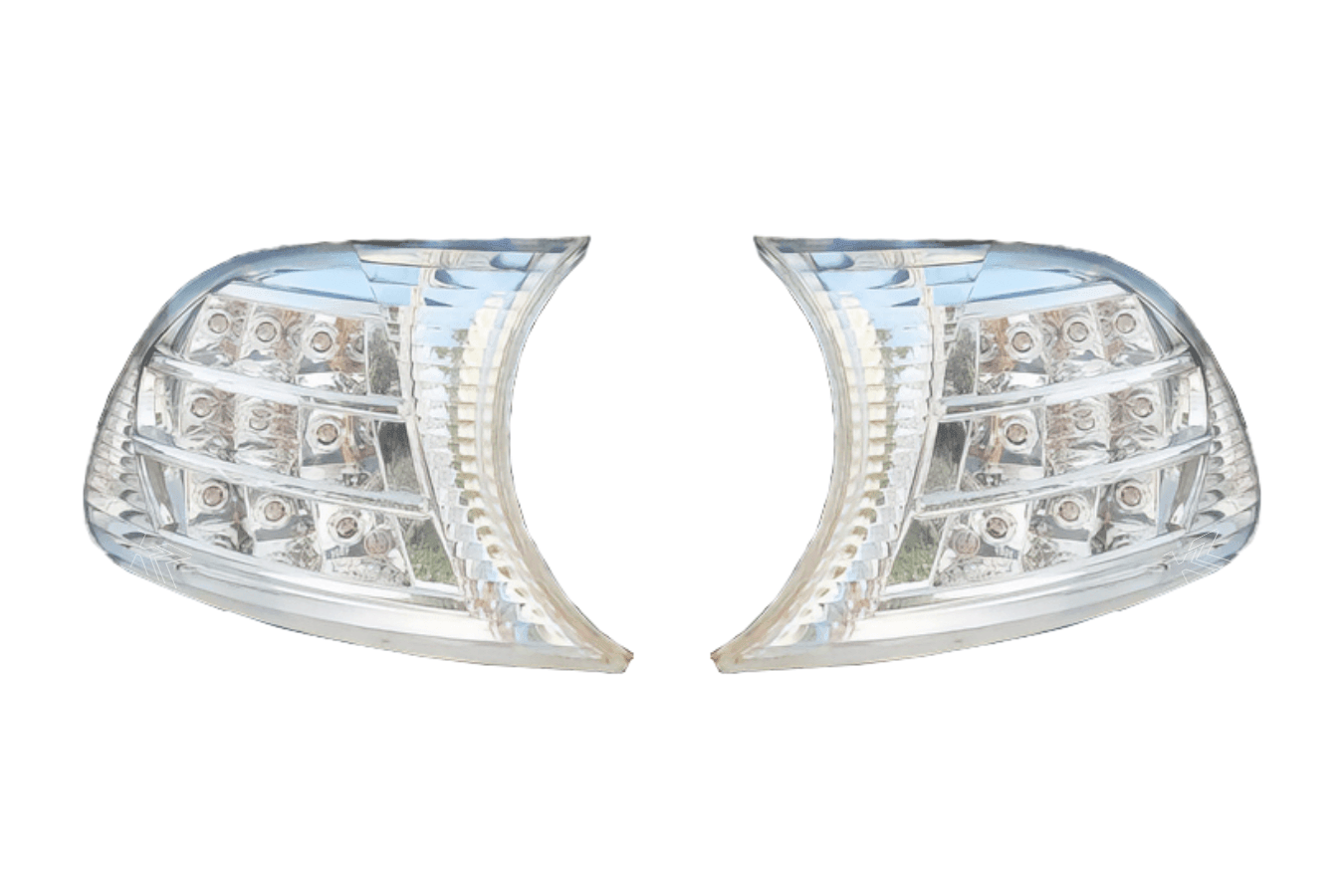 BMW E46 2D/Cabrio Crystal Clear Screw On LED Corner Lights (2002-2003)