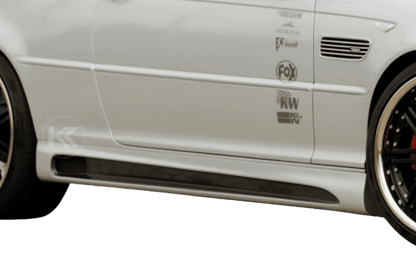BMW E46 - All Models -  Rieger Vented Side Skirts V2