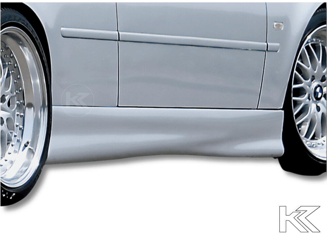 BMW E46 Coupe/Convertible -  Rieger "Twisty" Side Skirts