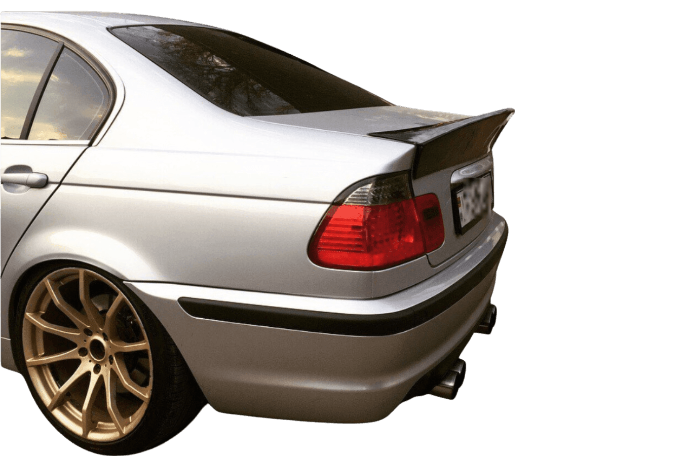BMW e46 Sedan Series 3 CSL Inspired Ducktail Spoiler (1999 - 2005)