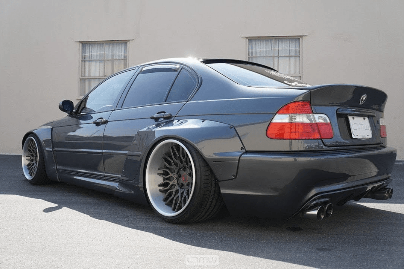 BMW e46 Sedan Series 3 CSL Inspired Ducktail Spoiler (1999 - 2005)
