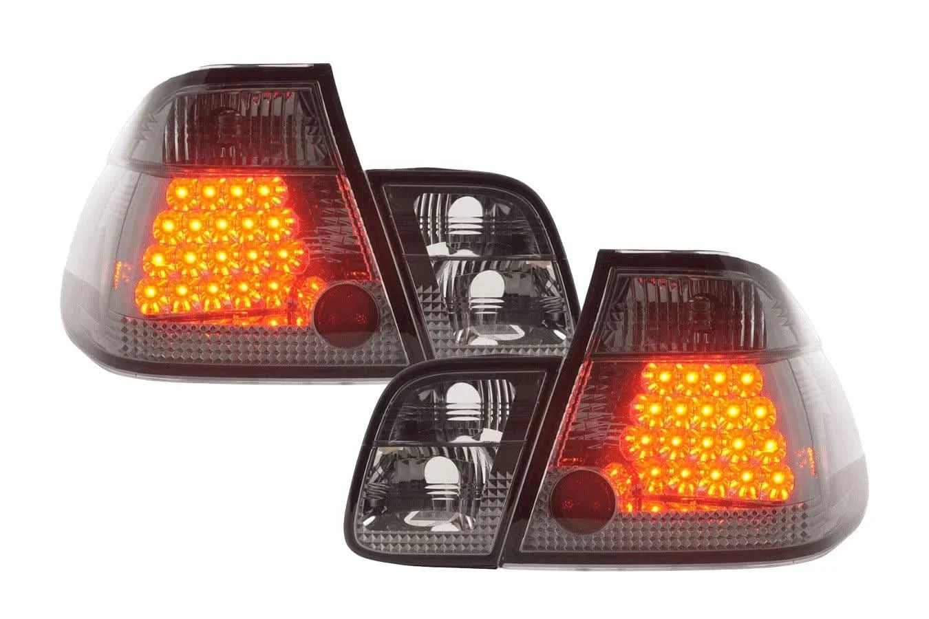 BMW E46 Sedan Smoked Altezza Style LED Taillights - Pre Face Lift (1998-2001)