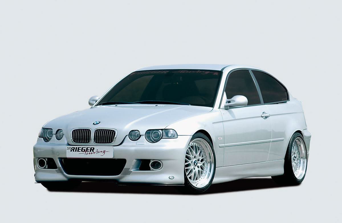 BMW E46 Sedan/Compact/Touring -  Rieger "Twisty" Side Skirts