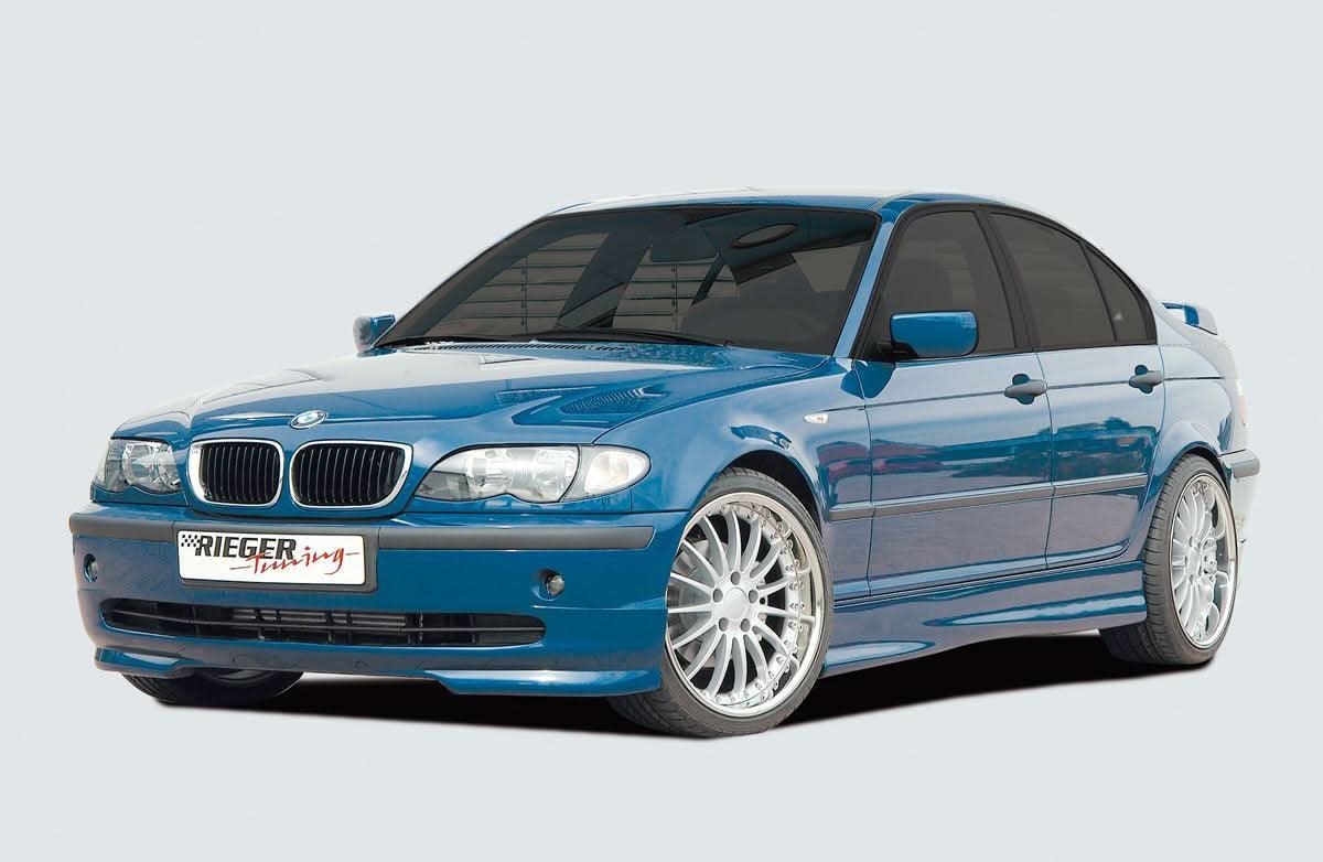 BMW E46 Sedan/Compact/Touring -  Rieger "Twisty" Side Skirts