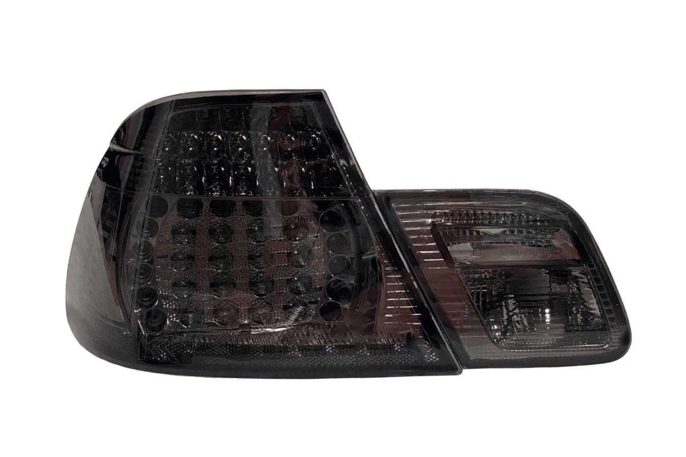 BMW E46 Coupe Clear Smoked Led Tailights