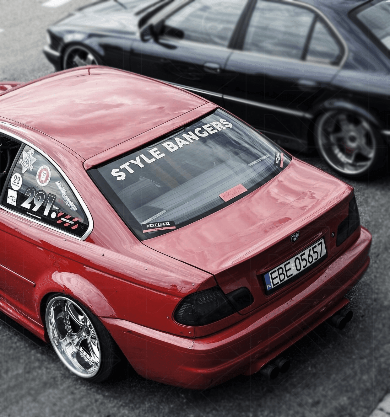 BMW E46 Coupe Clear Smoked Led Tailights