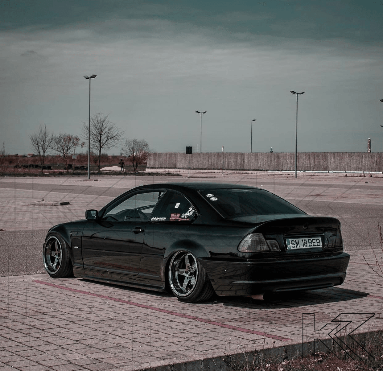 BMW E46 Coupe Clear Smoked Led Tailights