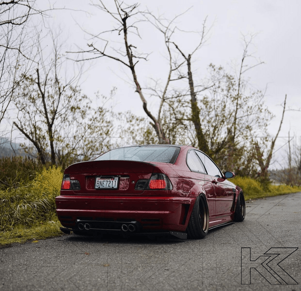 BMW E46 Coupe Clear Smoked Led Tailights