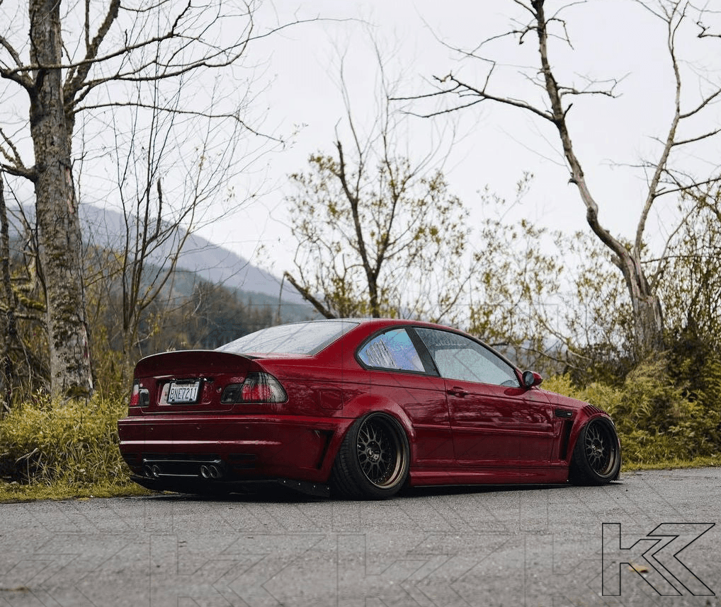 BMW E46 Coupe Clear Smoked Led Tailights