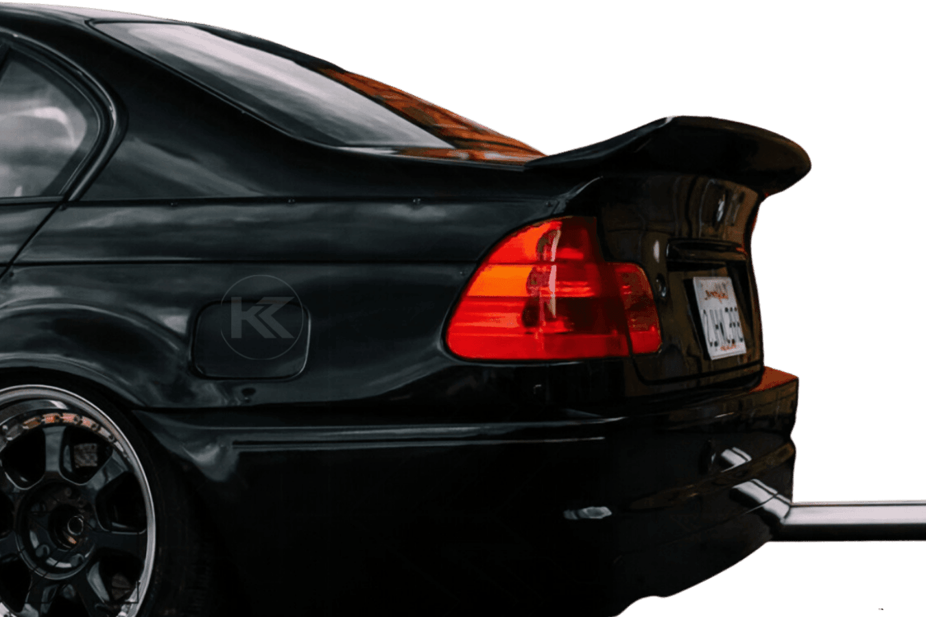 BMW E46 Series 3 Drag Wing Style Trunk Spoiler (1995 - 2005)