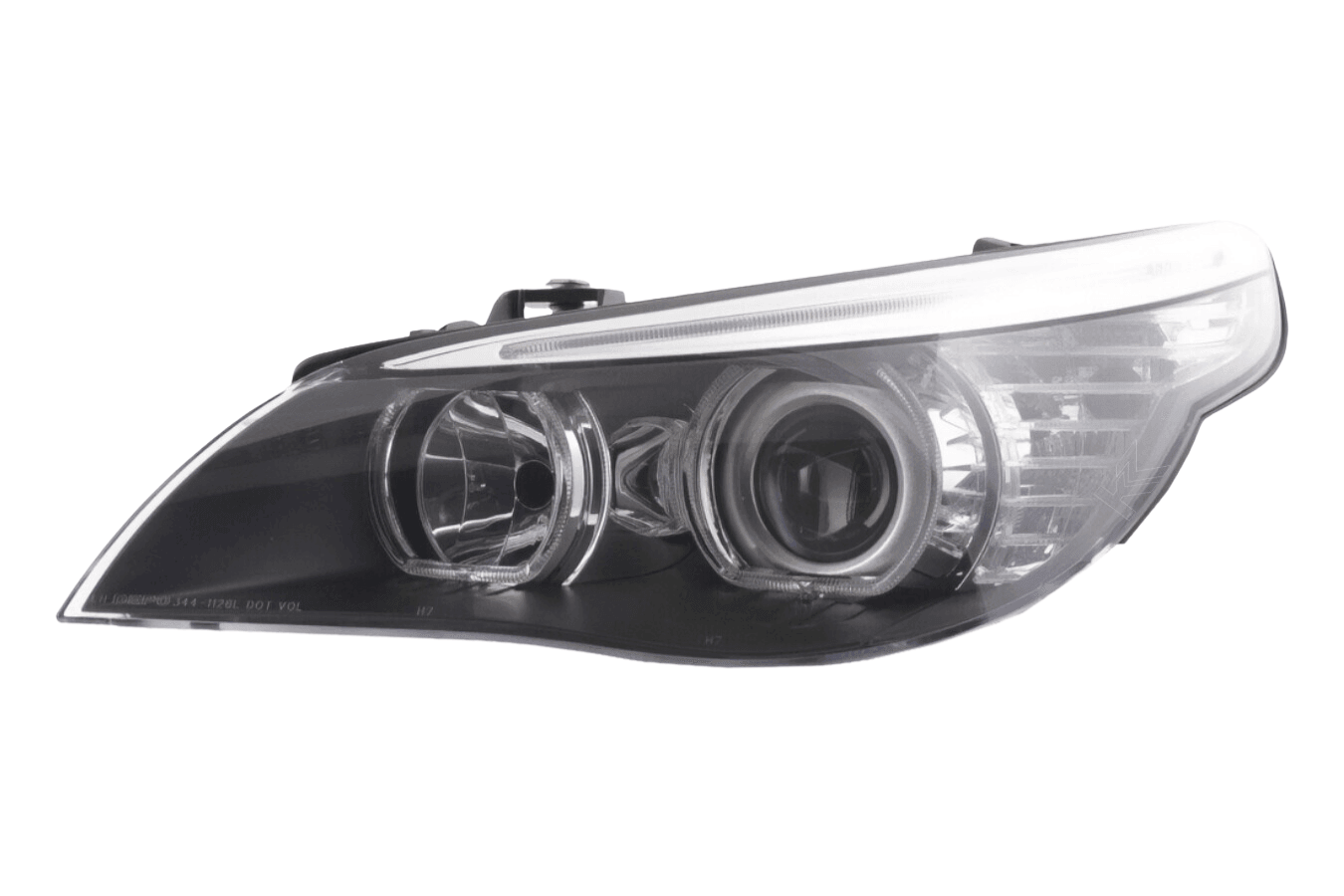 BMW E60 E61 5-Series OE+ Angel Eyes LED Headlights (2003-2006)