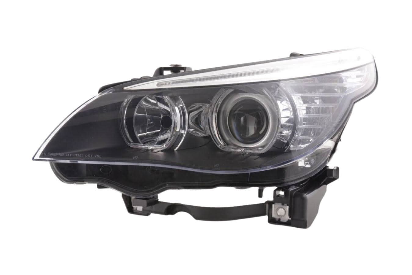 BMW E60 E61 5-Series OE+ Angel Eyes LED Headlights (2003-2006)