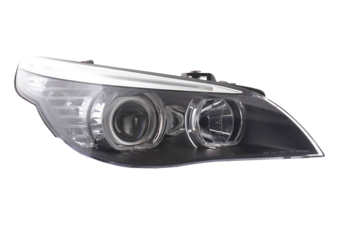 BMW E60 E61 5-Series OE+ Angel Eyes LED Headlights (2003-2006)