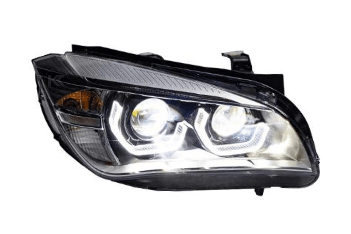 BMW E84 X1 Modern Style Angel Eye HID Bi-Xenon Headlights (2010 - 2015)