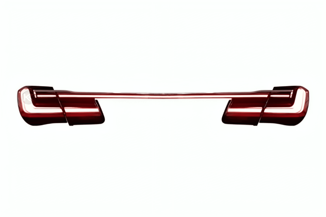 BMW F02 7 Series Red LED Luxury Beam Style Tail Lights (2008 - 2015)