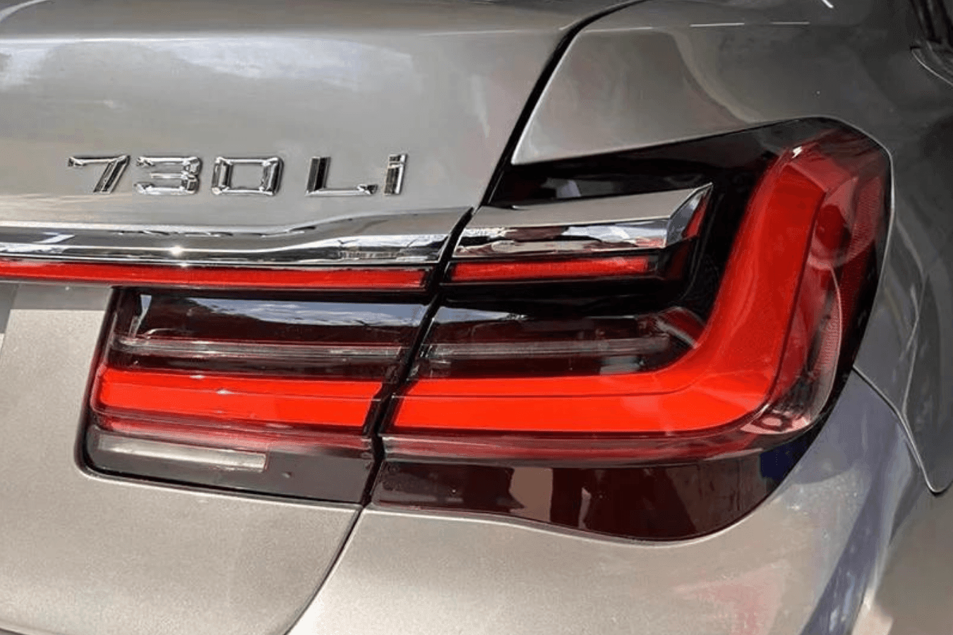 BMW F02 7 Series Red LED Luxury Beam Style Tail Lights (2008 - 2015)