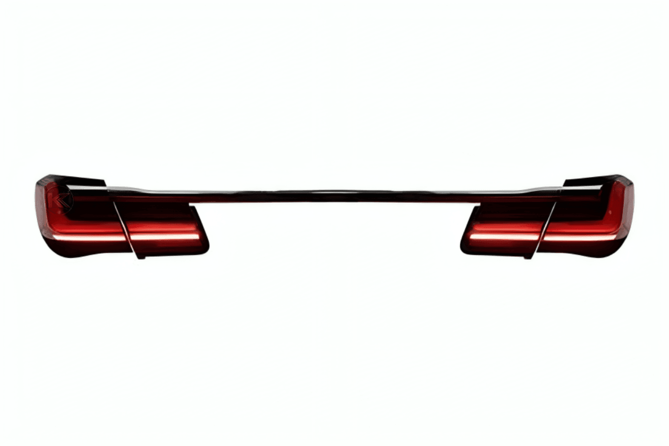BMW F02 7 Series Red LED Luxury Beam Style Tail Lights (2008 - 2015)