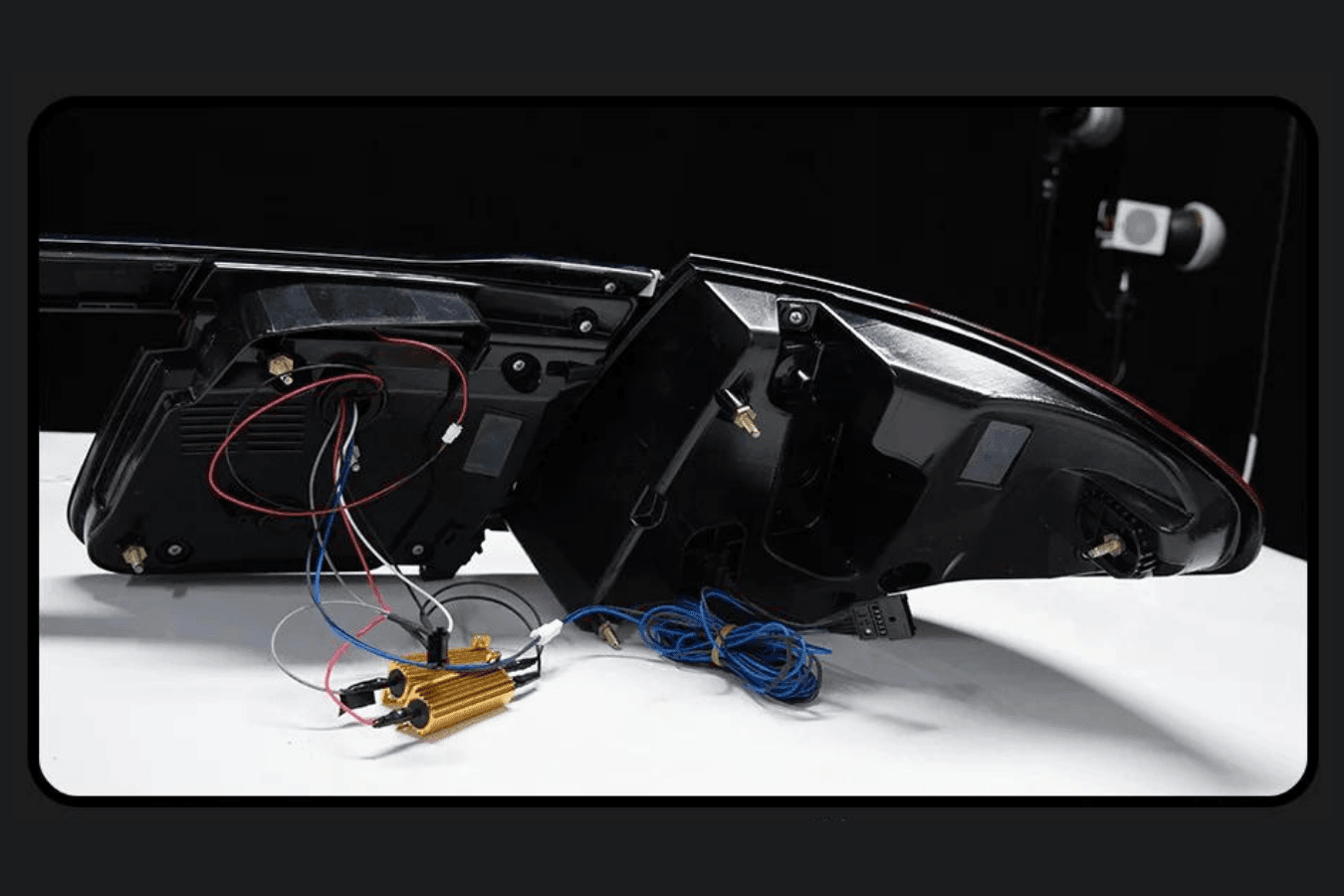 BMW F02 7 Series Red LED Luxury Beam Style Tail Lights (2008 - 2015)