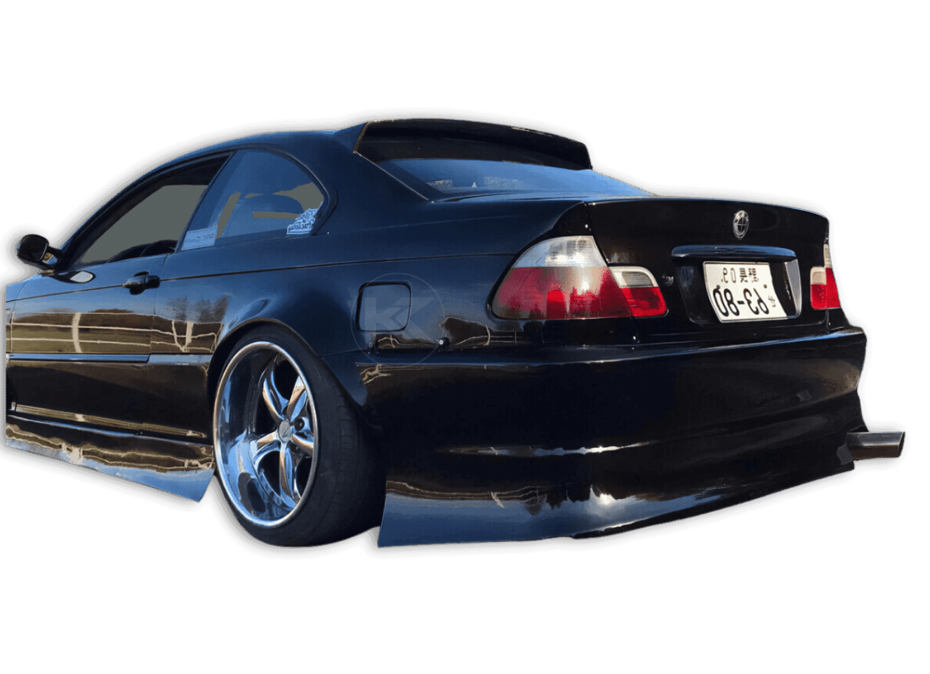BMW Series 3 E46 HM Coupe Roof Wing (1995 - 2005)